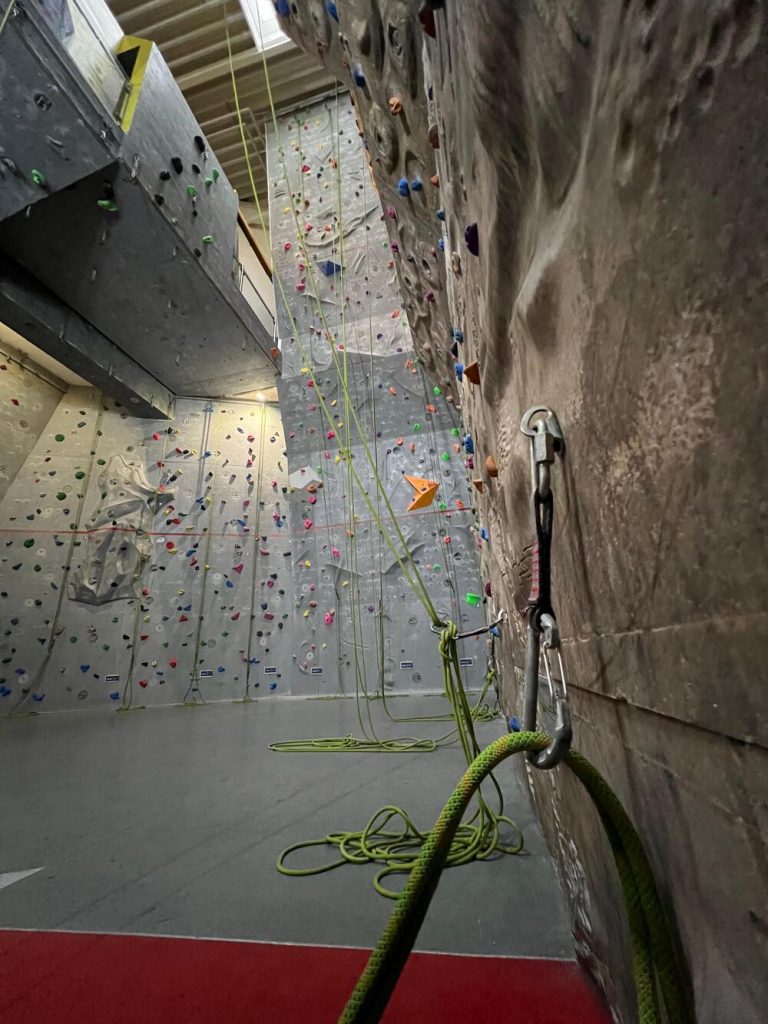 Klettern im Sportcentrum Nürnberg