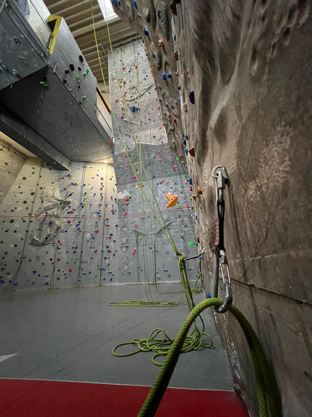 Klettern im Sportcentrum Nürnberg