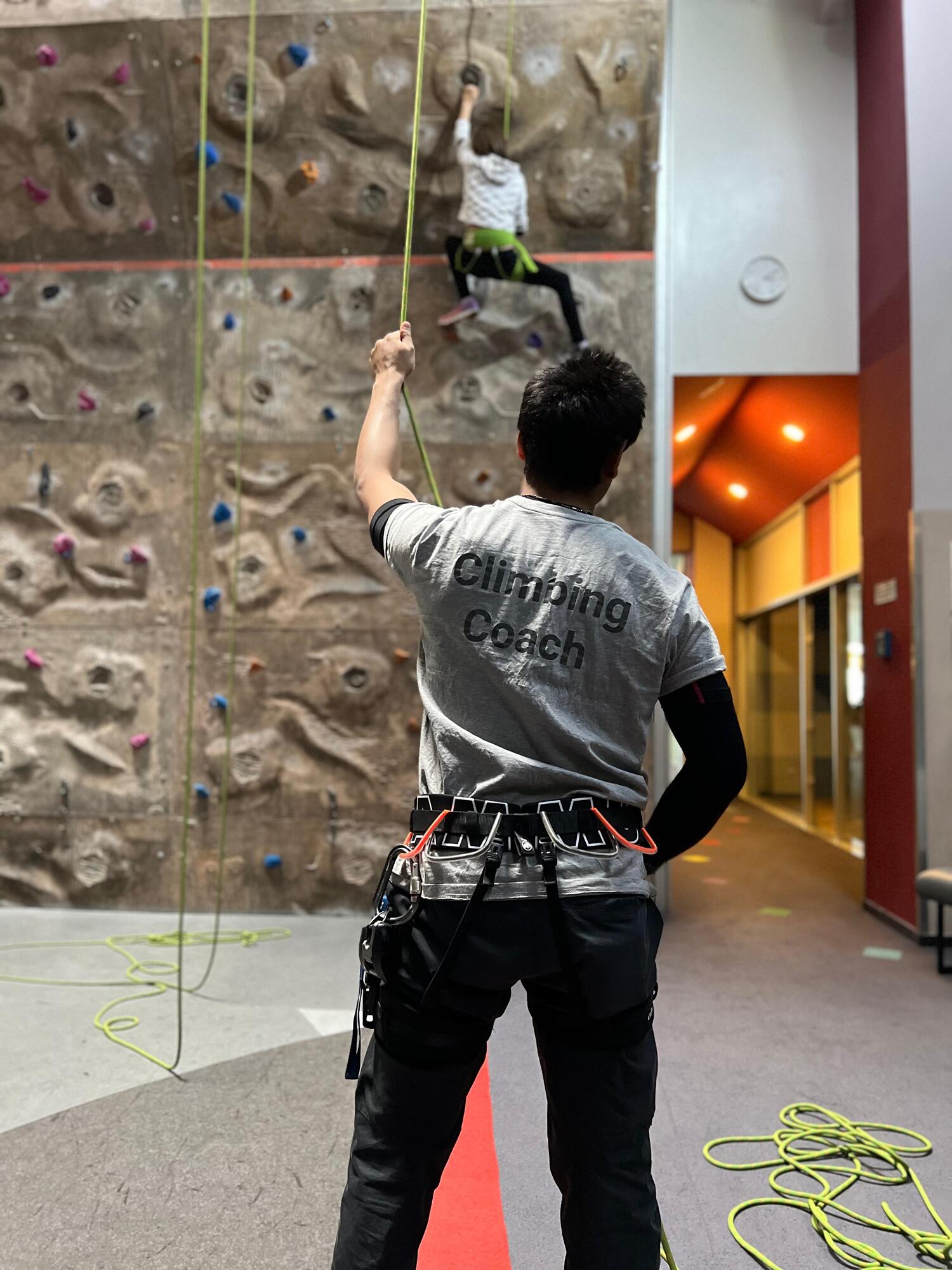 Klettern im Sportcentrum Nürnberg